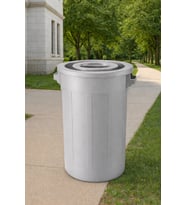 Modern tasarımlı 90 Litre dayanıklı çöp kovası, şık ve kullanışlı