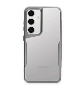 Samsung Galaxy S24 Kılıf Boyi Silikon Kapak - Gümüş