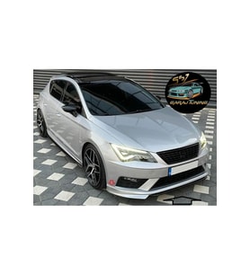 SEAT LEON 3 STYLE ÖN TAMPON EKİ (2017 VE ÜZERİ) FİBERGLASS BOYASIZ