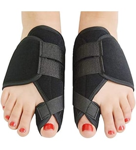 1 Çift Bunyon Halluks Valgus Düzleştirici Ayırıcılar Ayak Başparmağı Bunions Splints Ayak Kadınlar/E