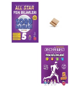 Newton 5. Sınıf 2027 Maarif All Star Fen Bilimleri Soru Bankası ve Kondisyon Deneme + Telefon Standı