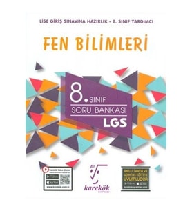 Karekök Yayınları ?Karekök Yayınları 8. Sınıf LGS Fen Bilimleri Soru Bankası (Çok Renkli)