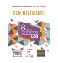 Karekök Yayınları ?Karekök Yayınları 8. Sınıf LGS Fen Bilimleri Soru Bankası (Çok Renkli)