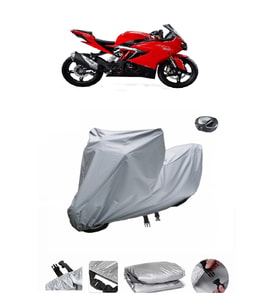 TVS Apache RR310  Su Geçirmez Motosiklet Brandası ARKA ÇANTA UYUMLU