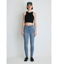 Mavi SERENAY Mid Brushed GOLD SHAPE Denim Kadın Kot Pantolon M100980-82194