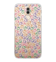 Huawei Mate 10 Lite  Kamera korumalı Kapak Hello Kitty Tasarımlı  Şeffaf Kılıf