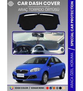 FIAT Linea Urban (2015-2021) Torpido Örtüsü Ön Göğüs Torpido Koruma Tam Uyum Kaymaz Kolay Montaj