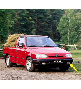 Skoda Pickup Pikap 1995-2001 Ön Tampon Sol Sis Farı Kapağı 6U0807431D