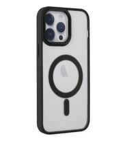 Newface Apple iPhone 14 Pro Kılıf Room Magneticsafe Silikon - Siyah