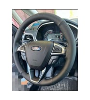 DİKİŞLİ DERİ DİREKSİYON KILIFI DAMARLI NOKTALI İTHAL DERİ SİYAH DİKİŞLİ FORD GRUBU HIZLI KARGO