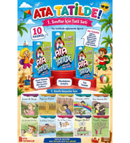 1.Sınıftan 2.Sınıfa Geçenler İçin Ata Tatilde +10 lu Hikaye Seti 2