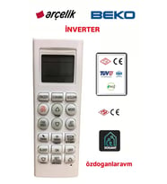 Arçelik Beko Inverter Klima  Kumandası