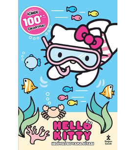 Hello Kitty 100+ Çıkartma Hediyeli Boyama Kitabı