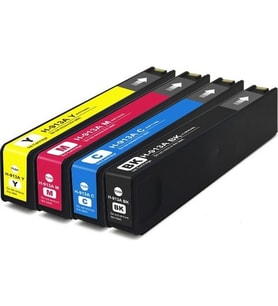 Xplus®  913A HP Pagewide Mfp 377DW Uyumlu 4 Renk Ithal Muadil Kartuş Seti 3.500 Sayfa (Siyah)