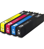 Xplus®  913A HP Pagewide Mfp 377DW Uyumlu 4 Renk Ithal Muadil Kartuş Seti 3.500 Sayfa (Siyah)