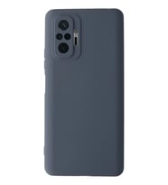 Newface Xiaomi Redmi Note 10 Pro Kılıf Nano içi Kadife Silikon - Gri