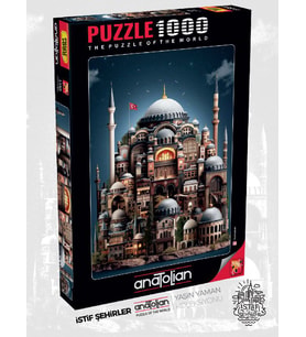 Anatolian 1000 Parça Ayasofya Puzzle - Yasin Yaman