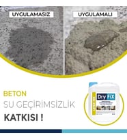 DryFix Latex 100 Aderans Arttırıcı Su Geçirimsizlik Sağlayan Harç Katkı Malzemesi 5 Lt