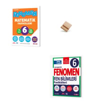 Fenomen 6. Sınıf Maarif Matematik ve Fen Bilimleri Soru Bankası + Telefon Standı