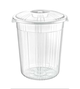 Şeffaf Erzak Kabı 90Lt Jumbo Royaleks-AK276