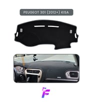 PEUGEOT 301 (2012+) Kısa Kasa Uyumlu Torpido Örtüsü Çatlama ve Isıya Karşı Tam Koruma T80