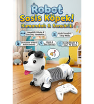 Uzaktan Kumandalı Akıllı Robot Sosis Köpek - Sensörlü, Takip Modlu, Uzayabilen Eğitici Oyuncak