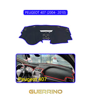 PEUGEOT 407 (2004- 2010)TORPİDO KORUMA HALISI MAVİ KENAR