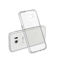 Galaxy S6 Kılıf Zore Şeffaf İnce ve Esnek Süper Silikon Kılıf (Renksiz)