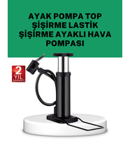 Çok Amaçlı Ayak Pompası Dayanıklı Pratik Ha Pompası