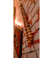 Şark Odası Tesbihi, Otantik Duvar Tesbihi, Büyük Ahşap Tesbih, Nasreddin Hoca Tesbihi, Mistik Sufi Tesbihi, Kafe & Mekan Dekor ve Aksesuarları (71 cm)