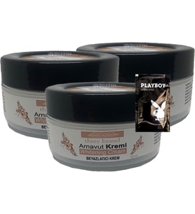 Three Brand Arnavut Kremi Whitens Cream Aklık Kremi 50 ml + Jel Hediye