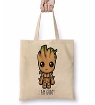 I Am Groot Bez Çanta Uzun Saplı