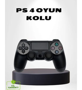 Mey İthalat® Titreşimli Kablosuz Oyun Kolu – Ps4, Pc, Mobil, Tablet Uyumlu