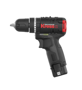 Kress KUC12 12Volt/2.0Ah Li-ion Çift Akülü Kömürsüz Profesyonel Şarjlı Darbeli Matkap