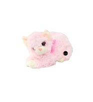 Miyavlayan Sesli Kedi Peluş Oyuncak 30 cm (Çok Renkli)