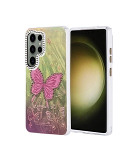 Samsung Galaxy S25 Ultra Kılıf Blade Aynalı Desenli Kapak - Desen 5
