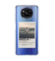 Poco X3 Pro / X3 NFC Uyumlu Interstellar Tasarımlı Şeffaf Telefon Kılıfı