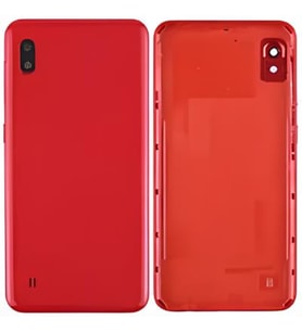 Samsung Galaxy A10 - SM-A105F FULL Kasa Arka Kapak Takım KIRMIZI