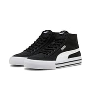 Puma 39726501 Court Classic Vulc Mid Fs Unisex Günlük Spor Ayakkabı (Siyah)