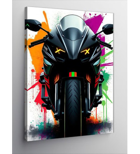 Kanvas Tablo Hızlı Ve Öfkeli Motosiklet