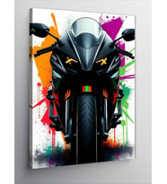 Kanvas Tablo Hızlı Ve Öfkeli Motosiklet