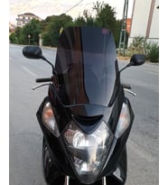 MOTOCAM Honda Silverwing SWT 400 Ön Cam 2006-2009 Model 56cm Siyah Renkli 4mm