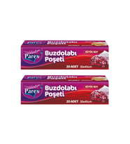 20'li Buzdolabı Poşeti Büyük Boy 30 x 45 cm İkili Paket