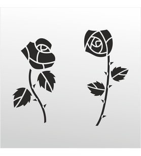Folyo Sticker Güller 70cm Uzunluk (Karışık)