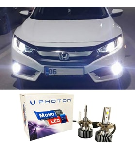 Honda Civic FC5 Led Xenon Kısa Far Ampulü H11 Mono Yeni Seri Beyaz