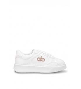 Elit Kcm235 Kadın Klasik Sneaker Beyaz