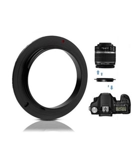 Canon Eos Makineler İçin 67mm Ters Objektif Adaptörü