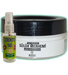 Sülük Merhemi 50 ml + Çörek Otu Yağı Yağı 30 ml