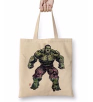 Hulk Mad Roar Marvel Superhero Power Bruce Bez Çanta Uzun Saplı