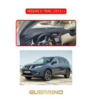 NİSSAN X-TRAİL 2013+TORPİDO KORUMA HALISI KIRMIZI KENAR